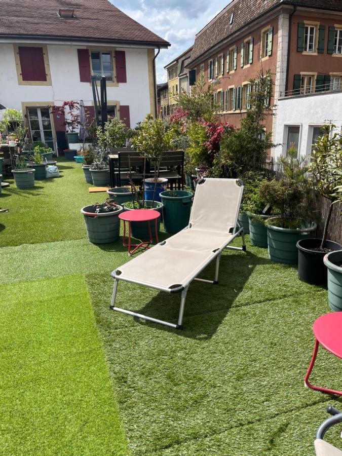 Studio Tati Lejlighed La Neuveville Eksteriør billede